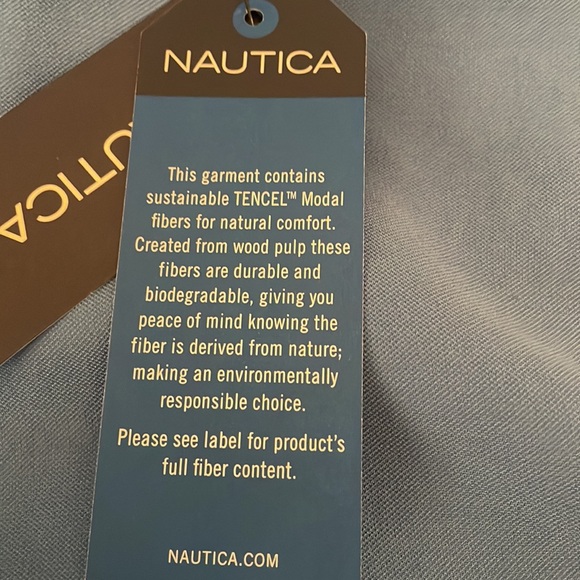 NWT Nautica A-line,tiered bottom, Tencel, sleeveless, maxi sun dress. Large. - Picture 5 of 11